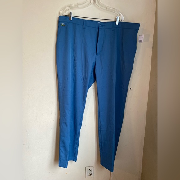 Lacoste lightweight Royal blue pants Men size 42 - Picture 2 of 11